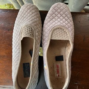 foam threads inside, outside slippers 12